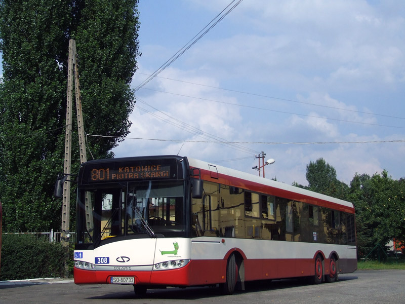 Solaris Urbino III 15. PKM Sosnowiec #308