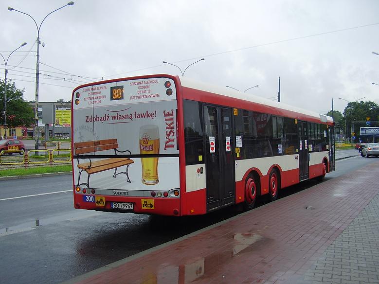 Solaris Urbino III 15. PKM Sosnowiec #300