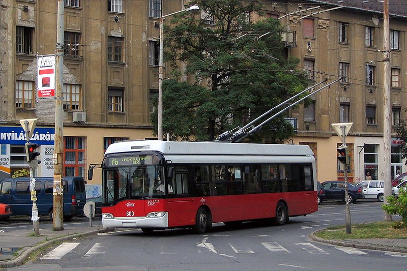 Ganz-Solaris Trollino II 12. BKV Budapest (Wgry) #603