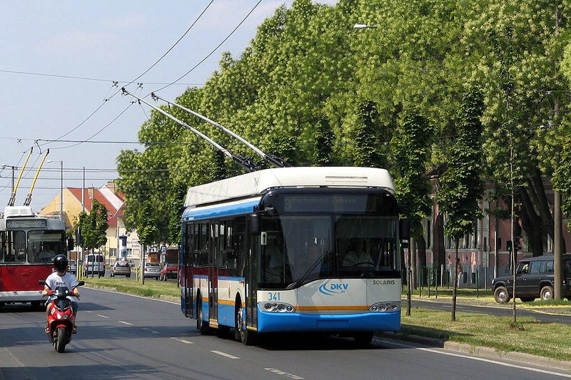Ganz-Solaris Trollino II 12. DKV Debrecen (Wgry) #341