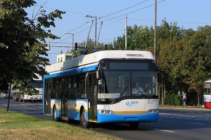Ganz-Solaris Trollino II 12D. DKV Debrecen (Wgry) #373