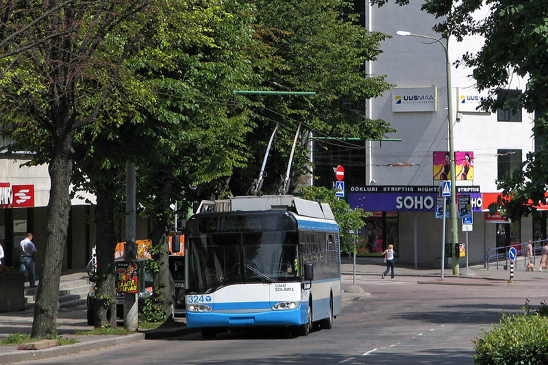 Ganz-Solaris Trollino II 12. TTTK Tallinn (Estonia) #324