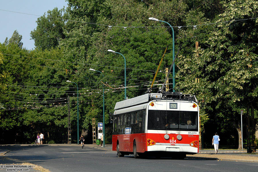 Ganz-Solaris Trollino II 12. BKV Budapest (Wegry) #604