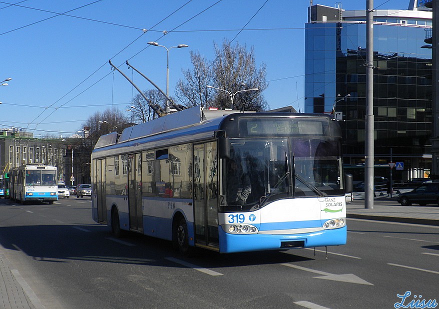 Ganz-Solaris Trollino II 12. TTTK Tallinn (Estonia) #319