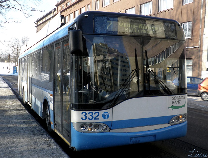 Ganz-Solaris Trollino II 12. TTTK Tallinn (Estonia) #332
