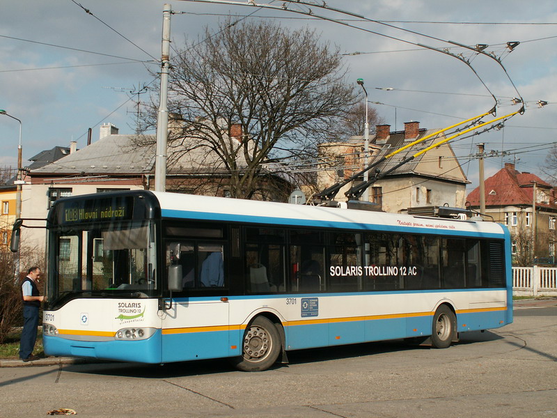 Solaris Trollino II 12AC. DP Ostrava (Czechy) #3701