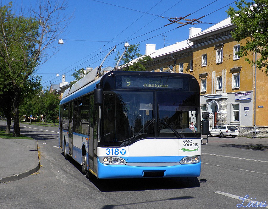 Ganz-Solaris Trollino II 12. TTTK Tallinn (Estonia) #318