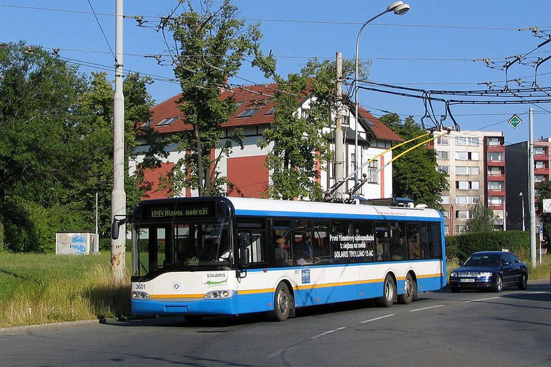 Solaris Trollino II 15AC. DP Ostrava (Czechy) #3601
