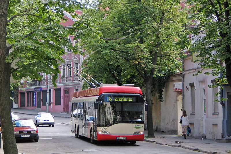 Solaris Trollino II 15AC. VT Vilnius (Litwa) #1677