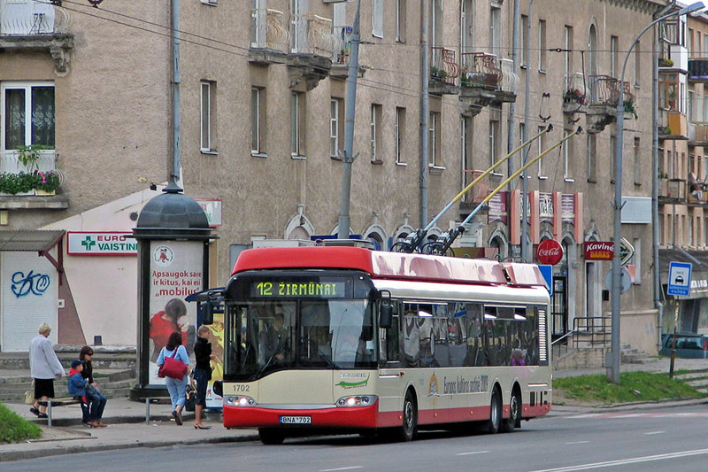 Solaris Trollino II 15AC. VT Vilnius (Litwa) #1702