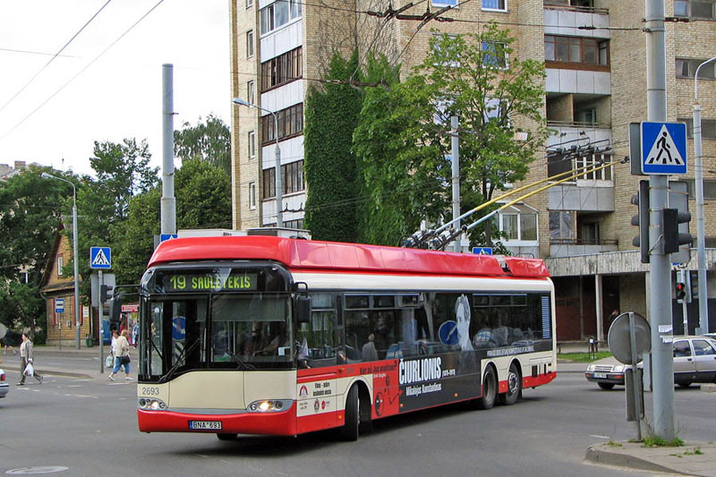 Solaris Trollino II 15AC. VT Vilnius (Litwa) #2693