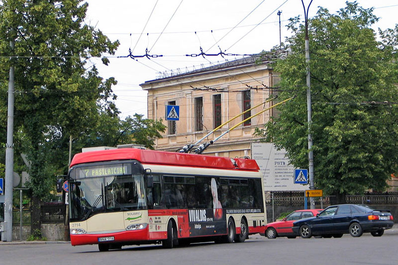 Solaris Trollino II 15AC. VT Vilnius (Litwa) #2714
