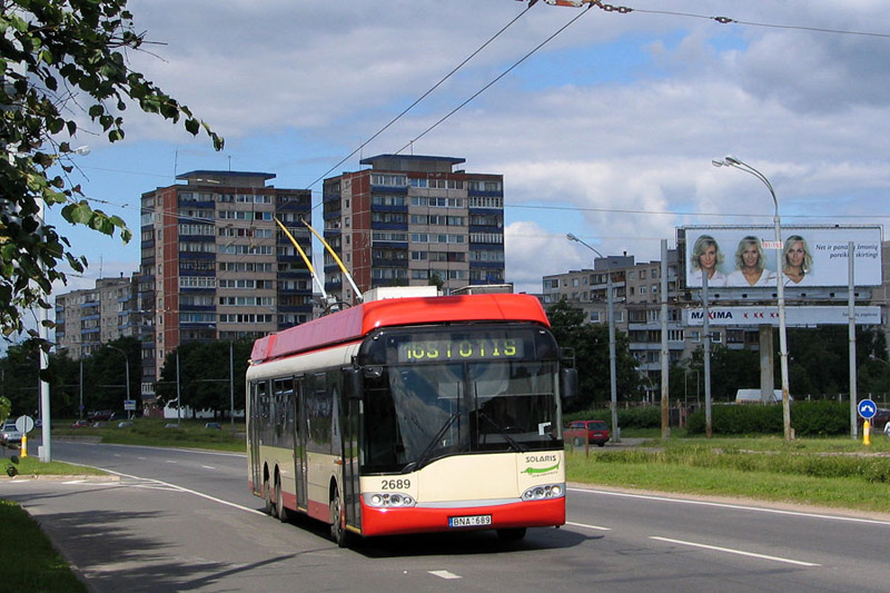 Solaris Trollino II 15AC. VT Vilnius (Litwa) #2689