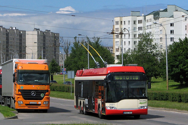 Solaris Trollino II 15AC. VT Vilnius (Litwa) #2691