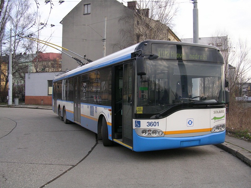 Solaris Trollino II 15AC. DP Ostrava (Czechy) #3601