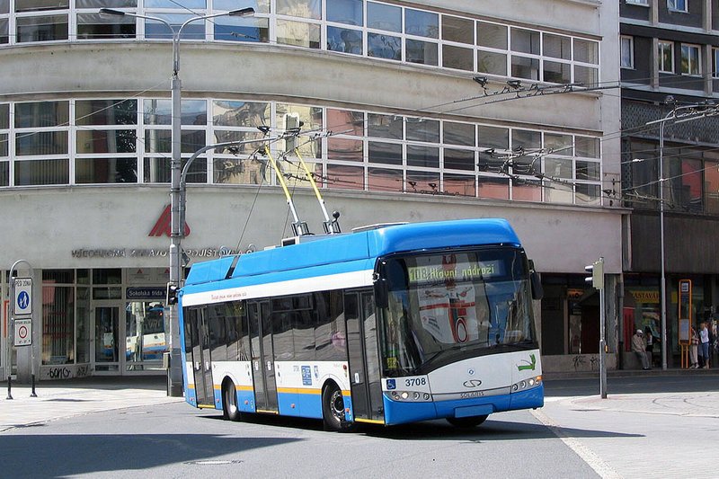 Solaris Trollino III 12AC. DP Ostrava (Czechy) #3708