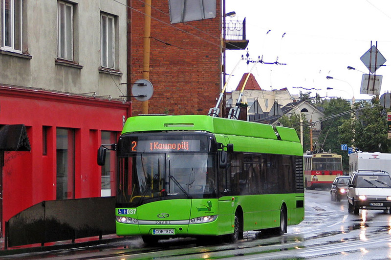 Solaris Trollino III 12AC. Autrolis Kaunas (Litwa) #037