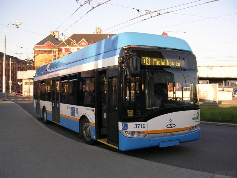Solaris Trollino III 12AC. DP Ostrava (Czechy) #3710