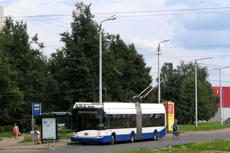 GANZ-Solaris Trollino III 18. SIA Rīgas Satiksme Rīga (Ryga, otwa) #2-652
