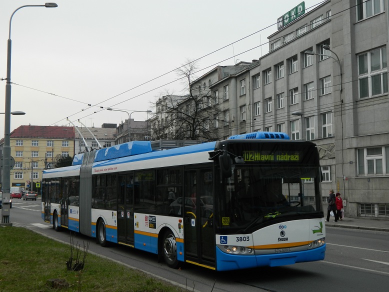 Skoda 27Tr Solaris. DP Ostrava #3803