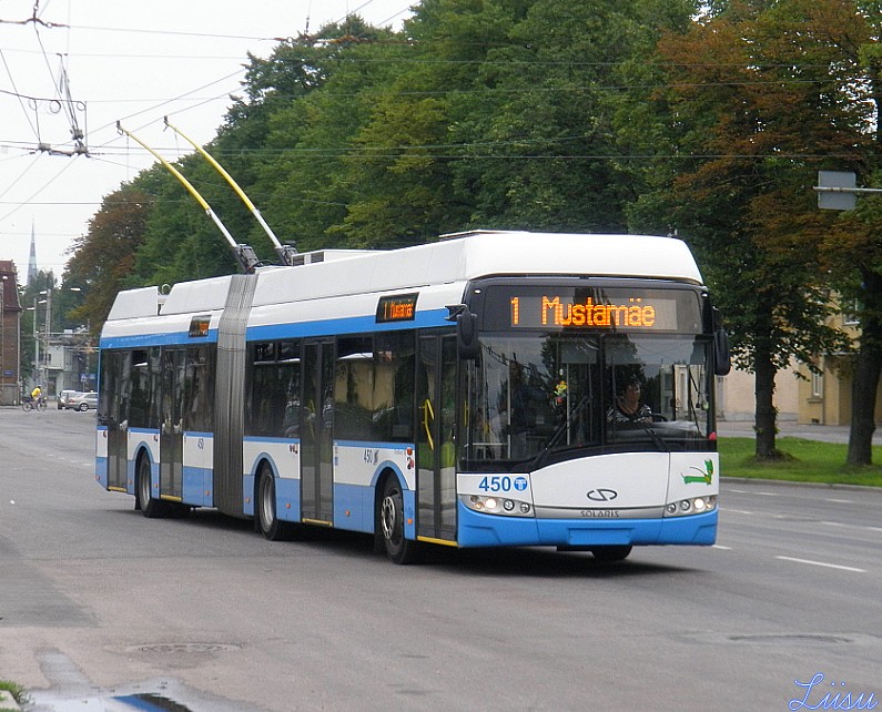 Solaris Trollino III 18 AC. TTTK Tallinn (Estonia) #450