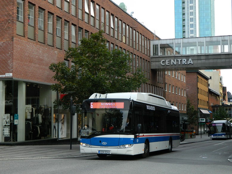 Solaris Urbino 12 CNG, #319, Vasteras Lokaltrafik, Szwecja