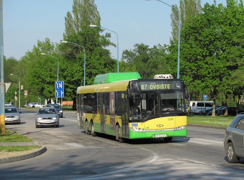 Solaris Urbino III 15 CNG. DP Bratislava Slowacja #1202