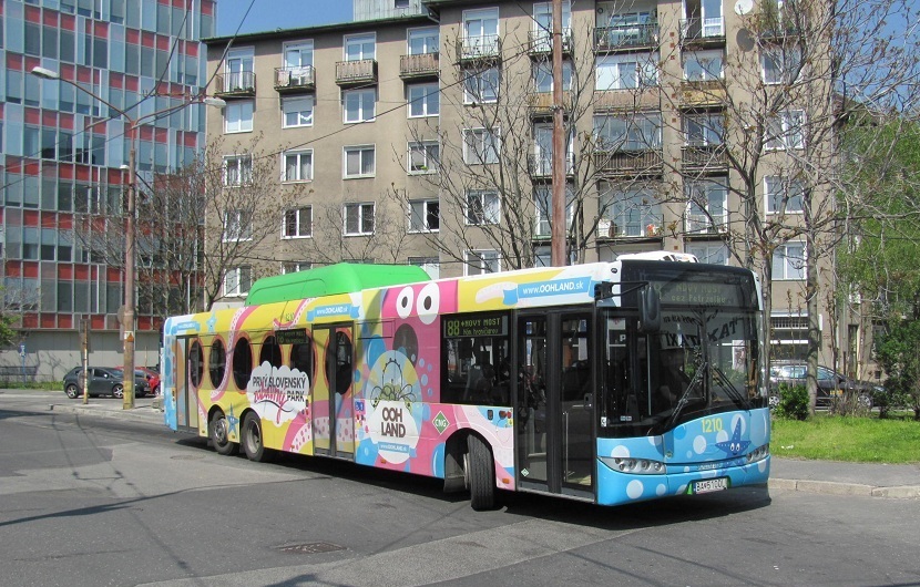 Solaris Urbino III 15 CNG. #1210, DP Bratislava, Slowacja