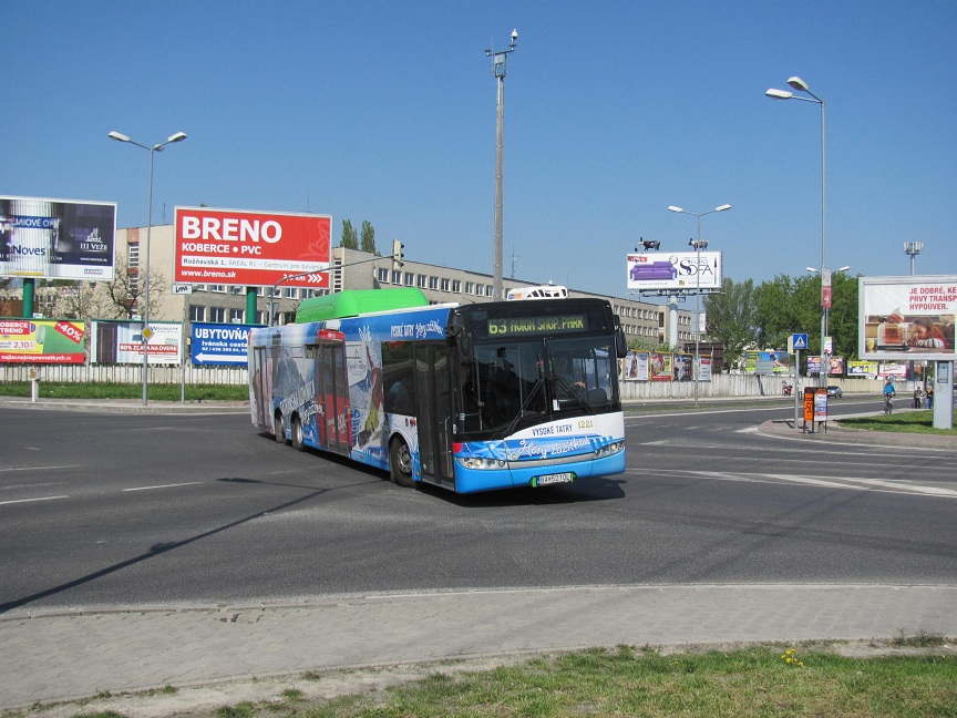 Solaris Urbino III 15 CNG. #1221, DP Bratislava, Slowacja