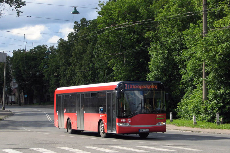 Solaris Urbino II 12. Kauno Autobusai (Litwa) #619