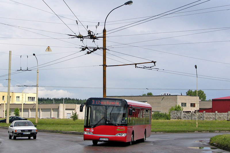Solaris Urbino II 12. Kauno Autobusai (Litwa) #650