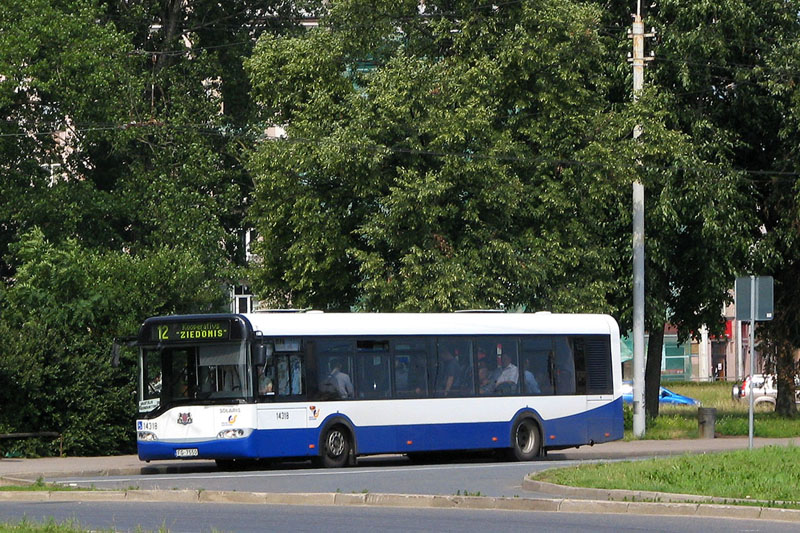 Solaris Urbino II 12. SIA Rīgas Satiksme Rīga (Ryga, otwa) #14318