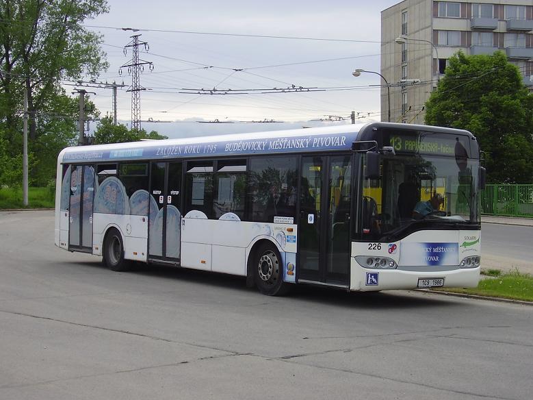 Solaris Urbino II 12. DP esk Budjowice (Czechy) #226