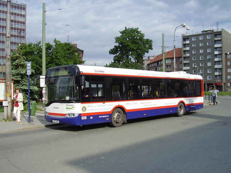 Solaris Urbino II 12. DP Olomouc (Czechy) #606