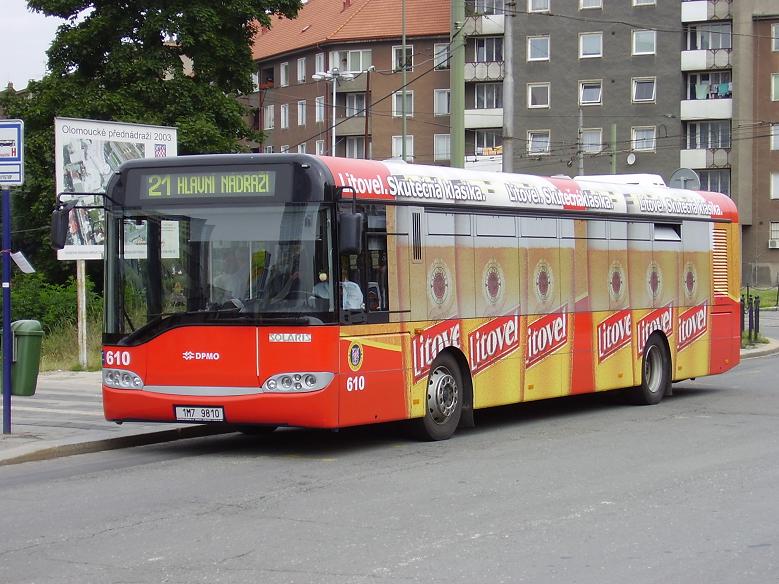 Solaris Urbino II 12. DP Olomouc (Czechy) #610