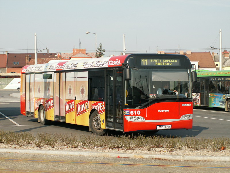 Solaris Urbino II 12. DPMO Olomouce (Czechy) #610
