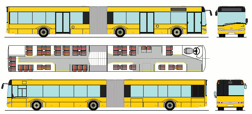 Solaris Urbino III 18. Århus Sporveje (Dania)