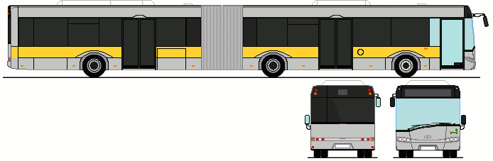 Solaris Urbino III 18. PolarBuss Trafik Umeå (Szwecja)