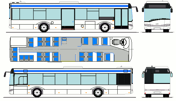 Solaris Urbino III 12 Hybrid. Transdev (Francja)