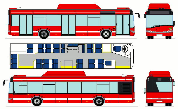 Solaris Urbino III 12 CNG. Busslink Stockholm (Szwecja)