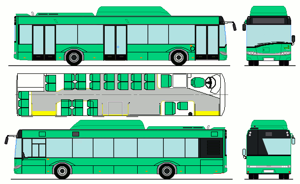Solaris Urbino III 12 CNG. Veolia Trelleborg (Szwecja)