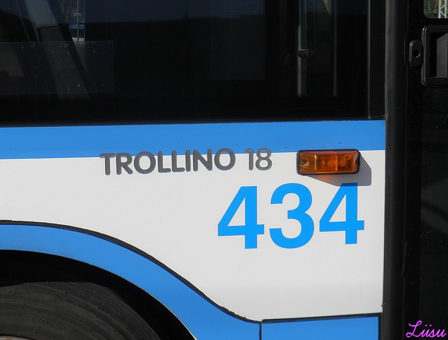 Ganz-Solaris Trollino II 18. TTTK Tallinn (Estonia) #434