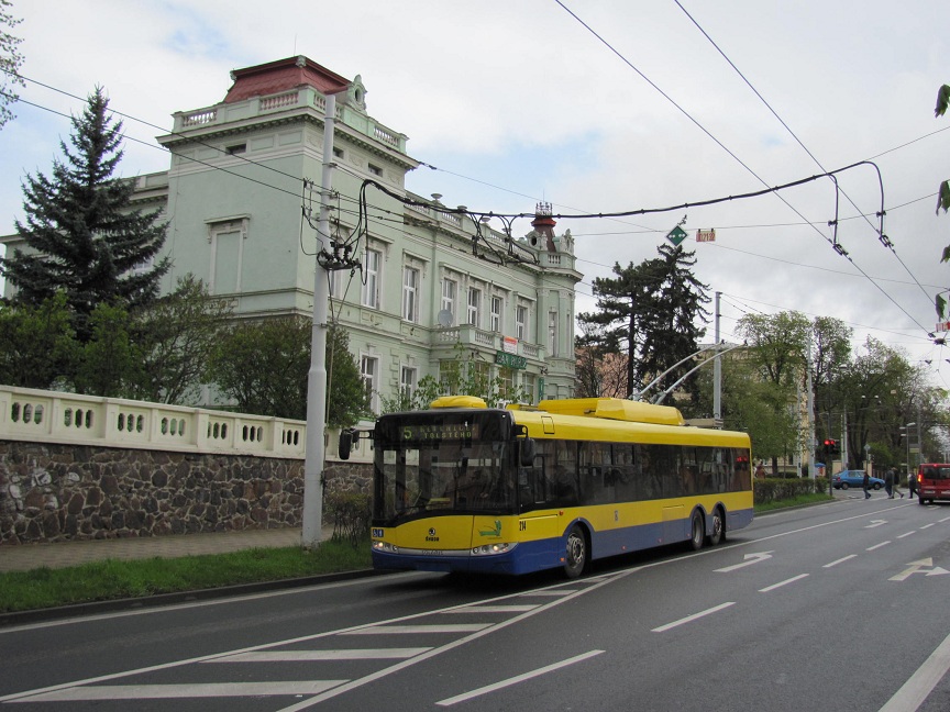koda 28Tr Solaris. Veolia Transport Teplice (Czechy) #214