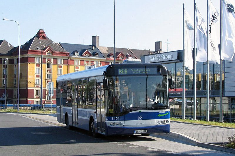 Solaris Urbino II 12 LE. DP Ostrava (Czechy) #7401