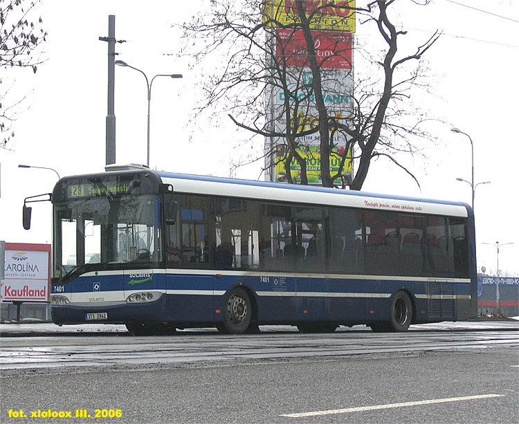 Solaris Urbino II 12 LE. DP Ostrava (Czechy) #7401
