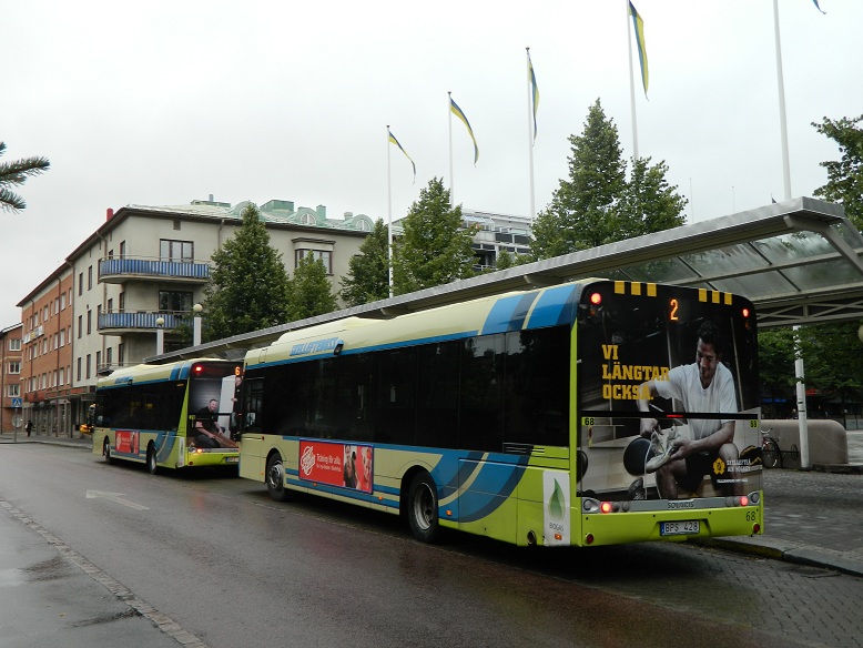 Solaris Urbino 12 LE cng, #68 Skelleftebuss Skeleftea, Szwecja