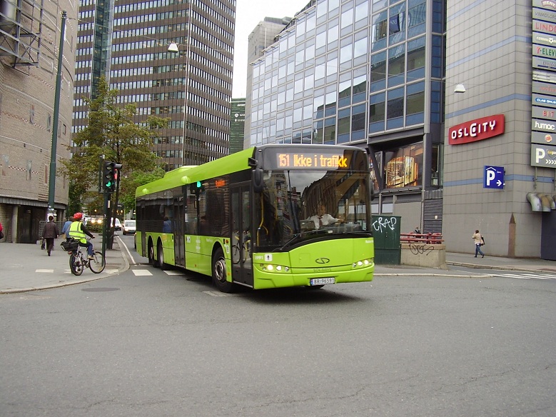 Solaris Urbino III 15 LE. Norgesbuss Baerum #8981 (Norwegia)