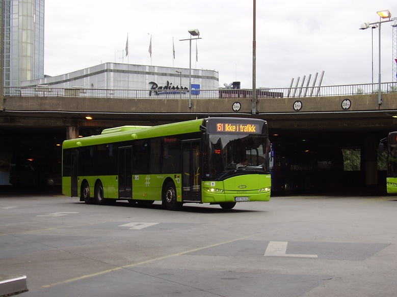 Solaris Urbino III 15 LE. Norgesbuss Baerum #8982 (Norwegia)