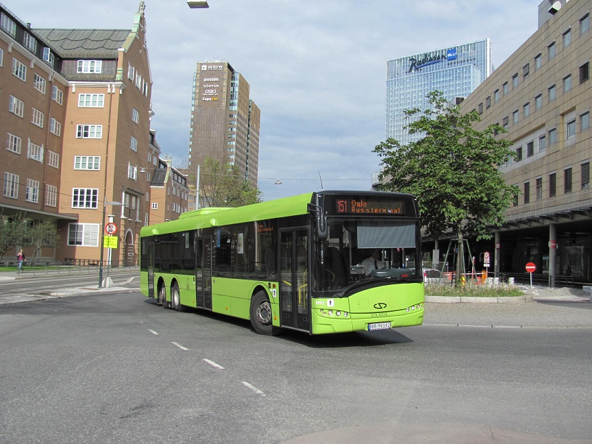 Solaris Urbino III 15 LE. Norgesbuss Baerum #8992 (Norwegia)