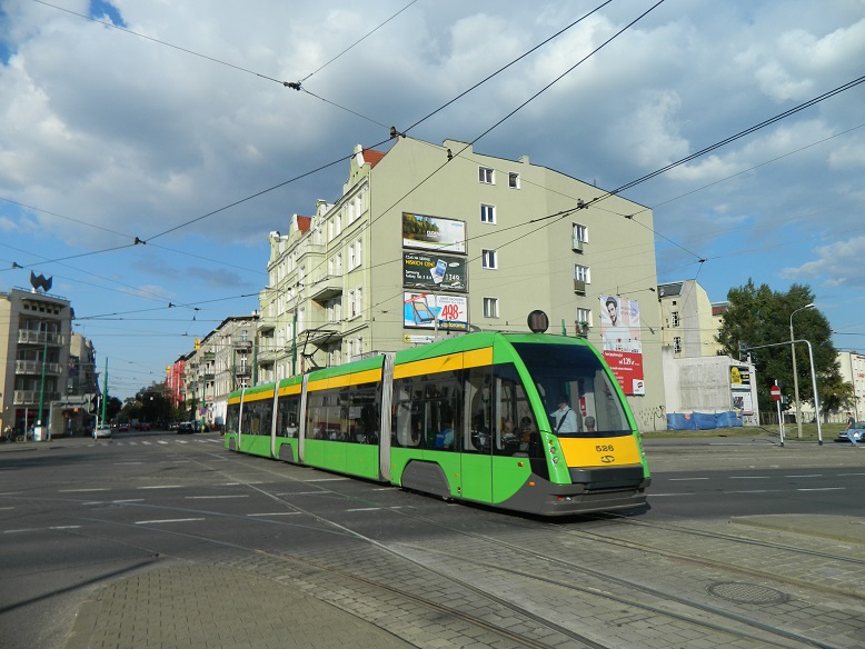 Solaris Tramino S105P. MPK Poznan #526